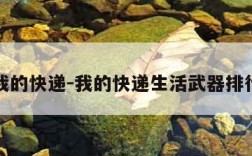 我的快递-我的快递生活武器排行