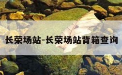长荣场站-长荣场站背箱查询