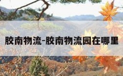 胶南物流-胶南物流园在哪里