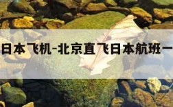 北京到日本飞机-北京直飞日本航班一览表最新