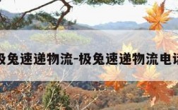 极兔速递物流-极兔速递物流电话