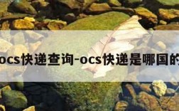 ocs快递查询-ocs快递是哪国的