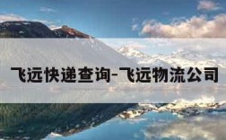 飞远快递查询-飞远物流公司